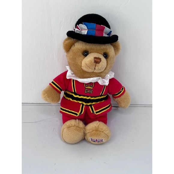 Keel toys London Beefeater Teddy Bear, Soft Plush Toy - Picture 1 of 5